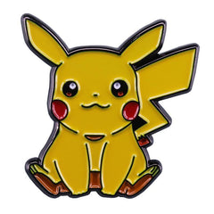 Cute Pikachu Sitting Enamel Pin
