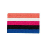 Genderfluid Flag Iron On Embroidered Patch