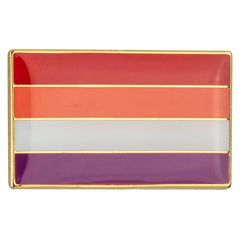 Lesbian Pride Flag Enamel Pin
