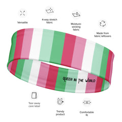 Abrosexual Pride Headband