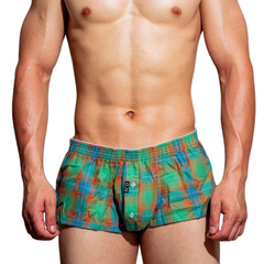 Acid Plaid Boxer Shorts