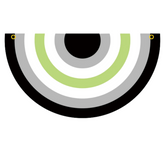 Agender Pride Flag Bunting