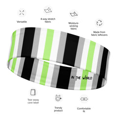 Agender Pride Headband