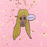 Hieeee Alaska Enamel Pin