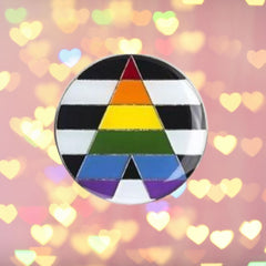Straight Ally Pride Badge