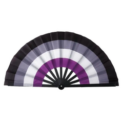 Asexual Pride Folding Fan