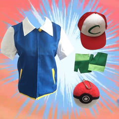 Ash Ketchum Pokemon Costume