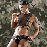 Battle-Ready Babe Bondage Uniform Costume