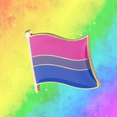 Bisexual Flag Enamel Pin