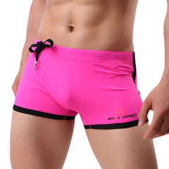 Brave And Bold Bubblegum Swim Shorts