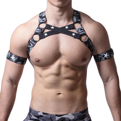 Camouflage Gogo Muscle Harness