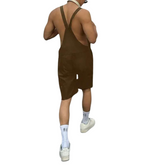 Casual Black Overalls