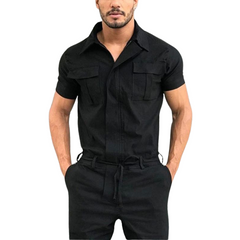 Casual Men's Uniform Workwear Jumpsuit