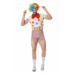 Circus Stud Gay Clown Costume