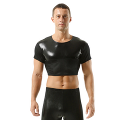 ClubErotic Short Sleeve Crop Top