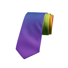 Colorful Rainbow Striped Fun Tie