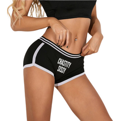 Cute Chastity Sissy Short Briefs