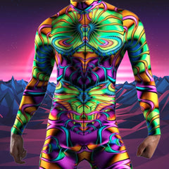 Cyberpunk Fantasy Cosplay Zentai Bodysuit