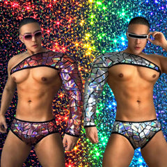 Dance Darling Rainbow Rave Outfit