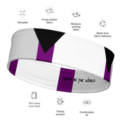Demisexual Pride Headband
