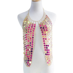 Disco Glitz Sequin Dazzler Cover-Up