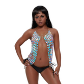 Disco Glitz Sequin Dazzler Cover-Up