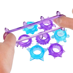 Eclipse Delay Cock Ring Set (30-Piece)