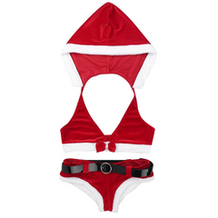 Exotic Mrs. Claus Christmas Fantasy Outfit