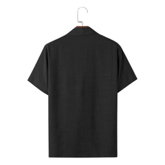 Fabulous Lapel Short Sleeve Summer Shirt