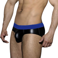 Faux Leather Jockstrap