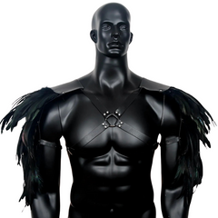 Feather Renaissance Dark Harness Costume