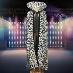 Flamboyant Silver Star Cloak