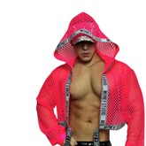 Fluorescent Sexy Hood Gogo Set