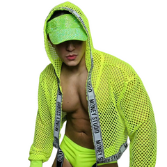Fluorescent Sexy Hood Gogo Set