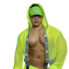 Fluorescent Sexy Hood Gogo Set