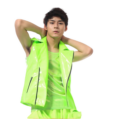 Fluoro Green Nightclub Gogo Vest