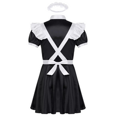 Gender Non-Conforming Sexy Maid Uniform With Headband