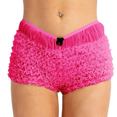 Genderfluid Layered Frilly Lace Bloomer Shorts