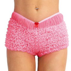 Genderfluid Layered Frilly Lace Bloomer Shorts