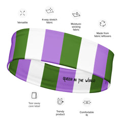 Genderqueer Pride Headband