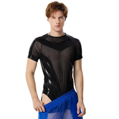 Gleaming Queer Mesh Reveal Shirt