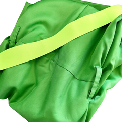 Green Hip-hop Overall Performance Costume Set