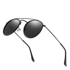 Retro-Resilience Round Sunglasses