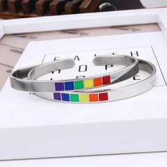 Rainbow Love Pride Bangle