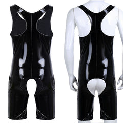 PVC Vinyl Vixen Bodysuit