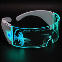 Glowing LED Rave Shades