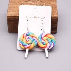 Colourful Lollipop Earrings