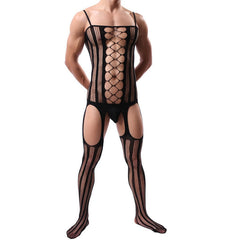 Own Your Sissy Fishnet Lingerie For Men