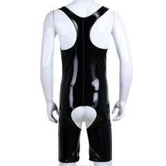 PVC Vinyl Vixen Bodysuit