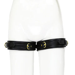 Adjustable PU Leather Erotic Thigh Cuffs